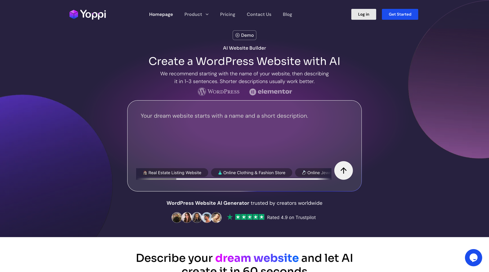 Yoppi - AI Website Builder